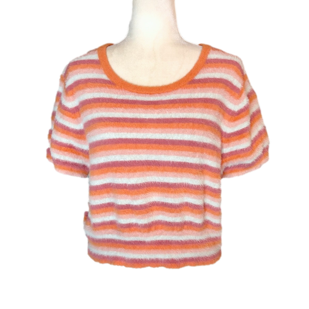 Levi's striped Peach Fuzz t-shirt sweater